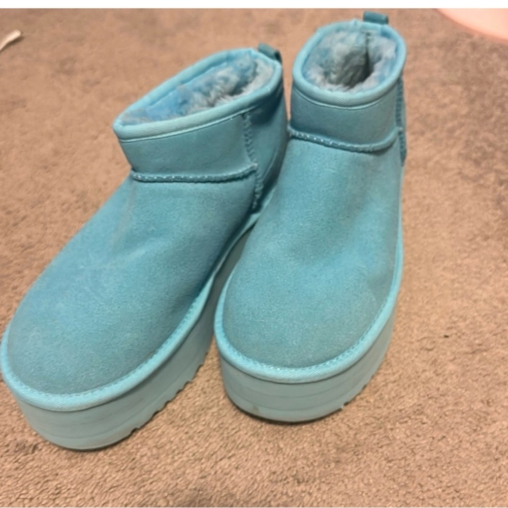Blue Platform UGGs